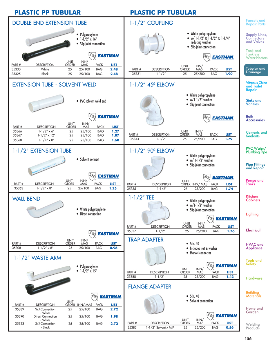 Tubular and Drainage - DACO Worldwide Catalog