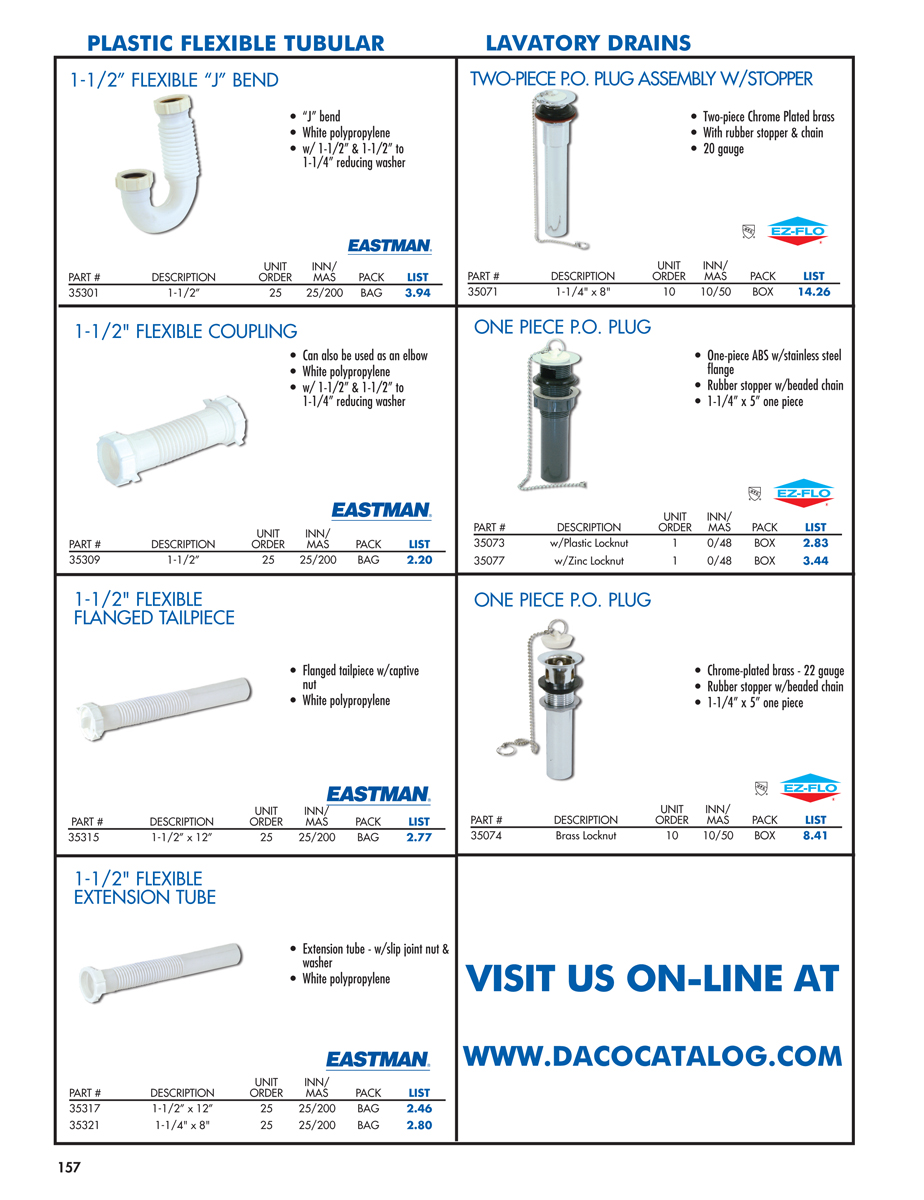 Tubular and Drainage - DACO Worldwide Catalog