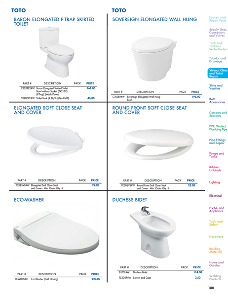 Vitreous China and Toilet Repair - DACO Worldwide Catalog