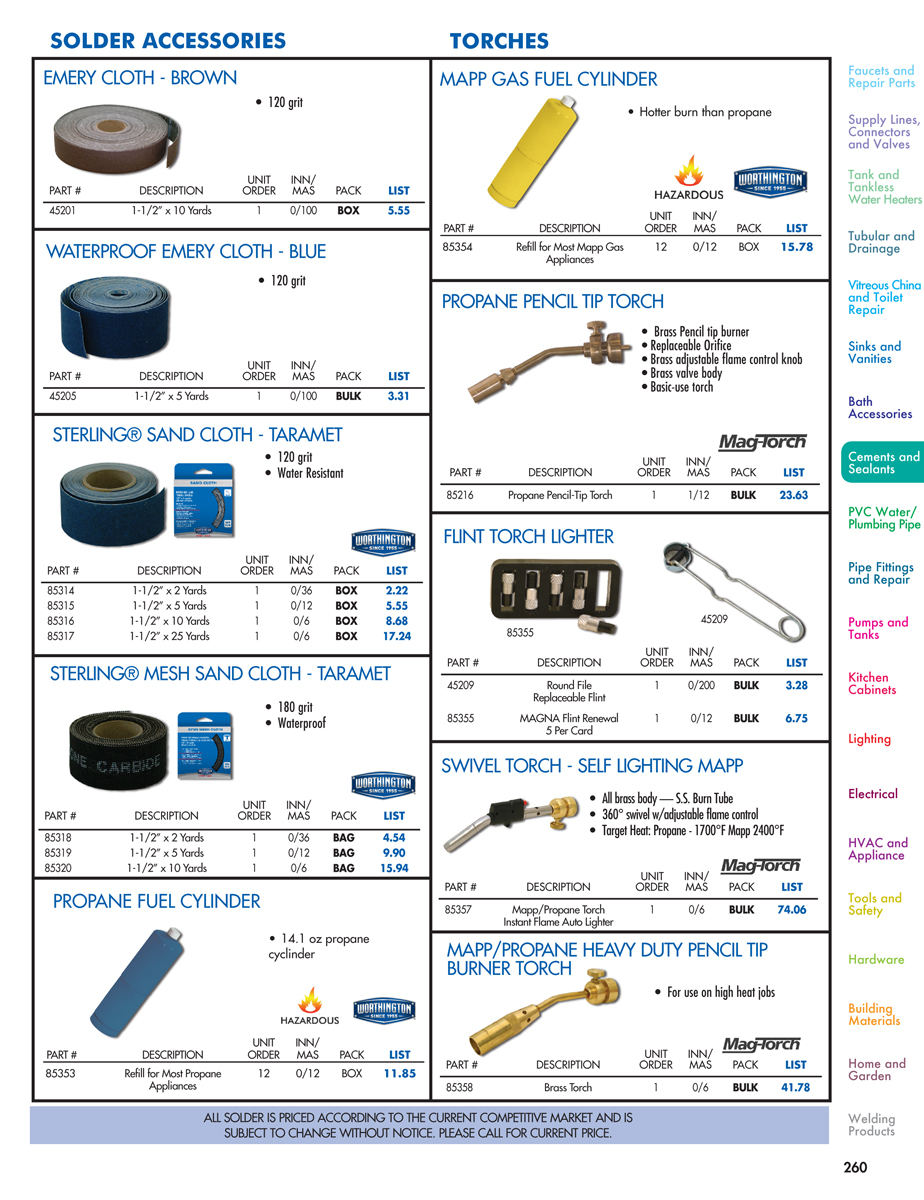 Cements and Sealants - DACO Worldwide Catalog