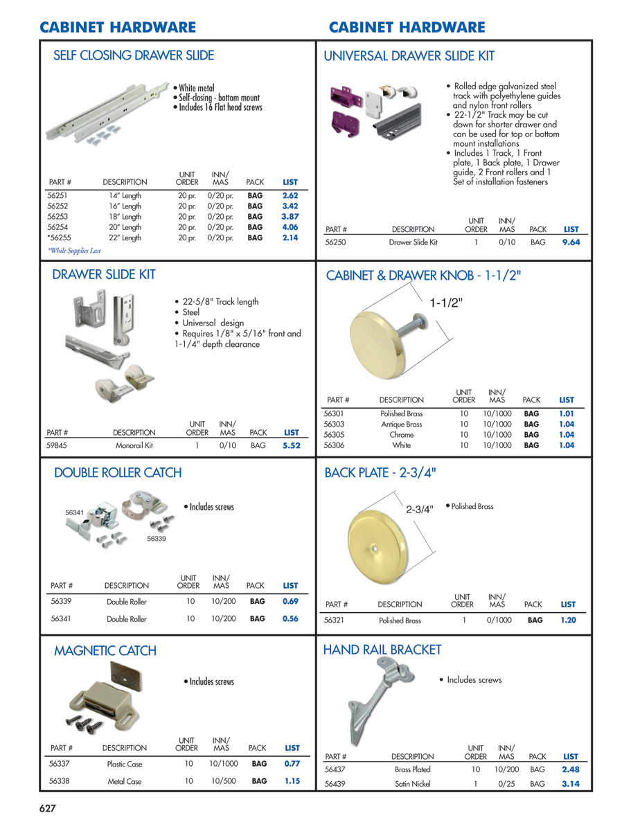 Hardware - DACO Worldwide Catalog