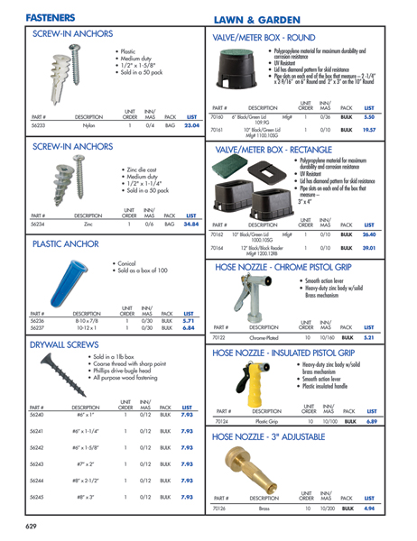 Hardware - DACO Worldwide Catalog